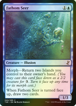 MTG Fathom Seer Foil ** Time Spiral Remastered ** English (NM) - Image 1