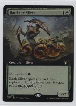 Extended Art - Hatchery Sliver Foil Magic: Commander Masters CMM #0771 - Image 1
