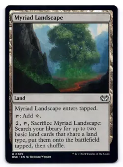 Myriad Landscape NM Commander: Duskmourn: House of Horror 0289 MTG Regular - Image 1