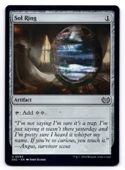 Sol Ring NM Commander: Duskmourn: House of Horror 0094 MTG Regular - Image 1