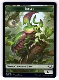 Wurm (0019) // Insect (0010) NM Commander: Duskmourn: House of Horror MTG Reg - Image 2