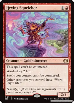 Hexing Squelcher [ECL - 145] - LP [Foil] TCG MTG - Image 1
