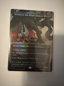 Skithiryx, the Blight Dragon (Rainbow Foil) Secret Lair Drop Foil - Image 1