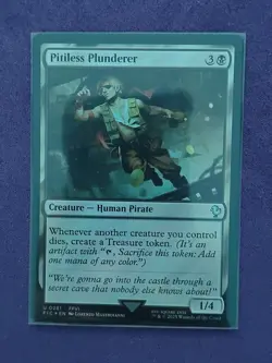 Pitiless Plunderer (Surge Foil) #281 (NM) Final Fantasy FIC Magic MTG - Image 1