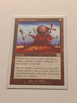 Ankh of Mishra Classic MTG Core Set 6th Edition Regular - Image 1