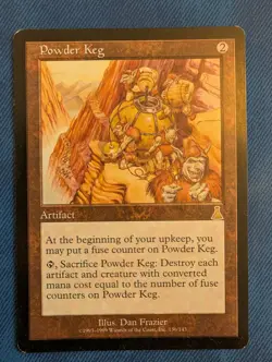 Magic The Gathering MTG Powder Keg 136 #A Urza's Destiny - Image 1