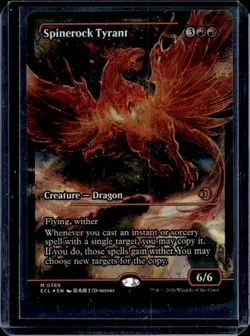 Magic The Gathering MTG Spinerock Tyrant Showcase Eclipsed Foil #389 - Image 1