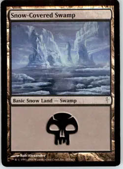 Snow-Covered Swamp - Coldsnap - 153 - Normal LP - Image 1