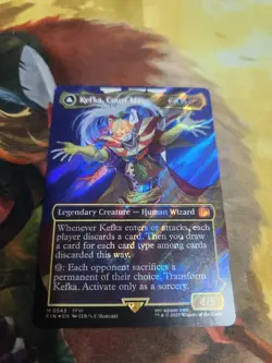 Kefka, Court Mage (0543) (Borderless) (Surge Foil) Final Fantasy Foil - Image 1