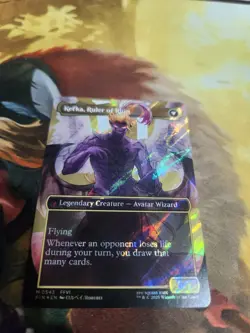 Kefka, Court Mage (0543) (Borderless) (Surge Foil) Final Fantasy Foil - Image 2