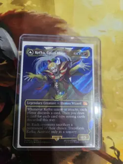 Kefka, Court Mage (0543) (Borderless) (Surge Foil) Final Fantasy Foil - Image 3