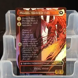 Magic: The Gathering Joshua, Phoenix's Dominant Borderless Foil Red White Rare … - Image 2