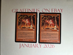 x2 Anger Judgment Light Play MTG Magic the Gathering - Image 1