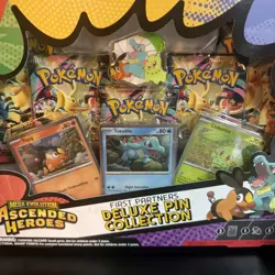 Pokemon TCG Ascended Heroes First Partners Pin Collection Box + Poke Ball Tin - Image 4