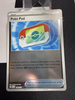 Pokemon TCG Ascended Heroes Poke Pad Reverse Holo Foil 198/217 Item - Image 1