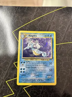 Kingdra (8/111) Rare Holo Neo Genesis Pokemon Card - Near Mint - Image 1