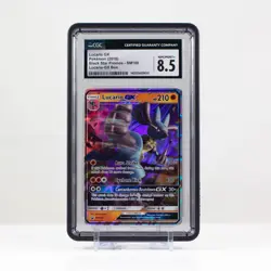 Pokemon Lucario GX Holo #SM100 Sun & Moon Black Star Promo 2018 - CGC 8.5 - Image 1