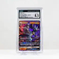 Pokemon Lucario GX Holo #SM100 Sun & Moon Black Star Promo 2018 - CGC 8.5 - Image 2