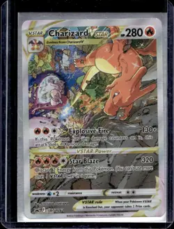 2022 Pokemon SWSH Black Star Promos Charizard VST Full Art #SWSH262 - Image 1