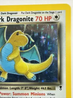 2000 Pokemon Team Rocket Dark Dragonite Holo #5/82 NM/LP - Image 3