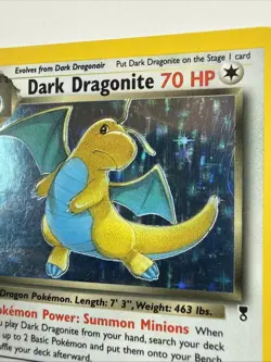 2000 Pokemon Team Rocket Dark Dragonite Holo #5/82 NM/LP - Image 4