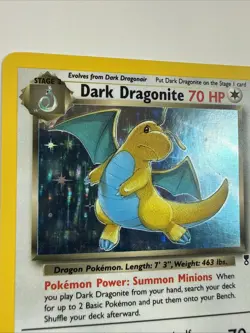 2000 Pokemon Team Rocket Dark Dragonite Holo #5/82 NM/LP - Image 5