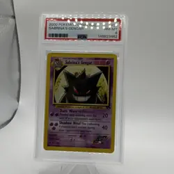 Pokemon TCG Sabrina's Gengar Gym Challenge 29/132 Rare PSA 8 Unlimited 90 HP - Image 5