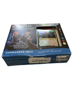 MTG Universes Beyond: Doctor Who Timey Wimey Commander Deck New Sealed - Image 3
