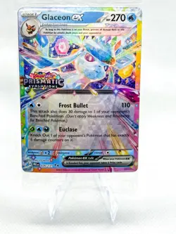 Sealed Glaceon EX pokemon Promo Holo 026/131 - Image 1