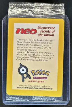Pokemon Neo Discovery Secrets of the Unown Promo Sealed - Image 1