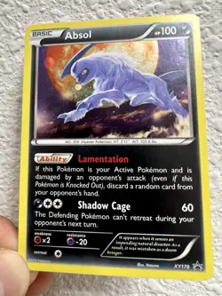 Absol XY178 XY Holo Black Star Promo Pokemon M/Nm Condition - Image 2