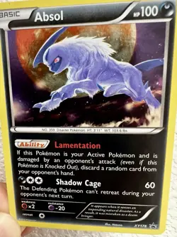 Absol XY178 XY Holo Black Star Promo Pokemon M/Nm Condition - Image 3