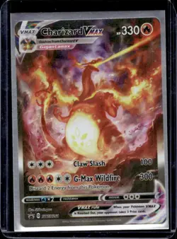 2022 Pokemon SWSH Black Star Promos Charizard VMAX Full Art #SWSH261 - Image 1