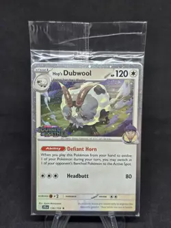 Hop’s Dubwool SEALED 136/159 Best Buy Exclusive Journey Together Stamped Pokemon - Image 1