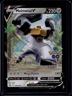 2019-2023 Pokemon SWSH Black Star Promos Melmetal V #SWSH224 - Image 1