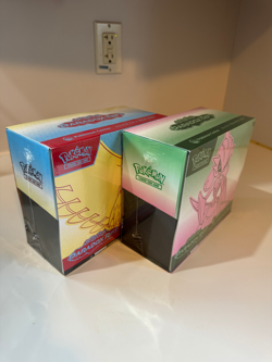 (SET OF 2!) Pokemon Paradox Rift Pokemon Center ETBs Roaring Moon & Iron Valiant 820650874161 - Image 2