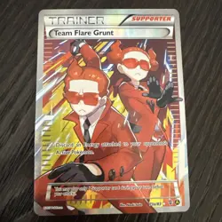 Pokemon TCG - XY Generations Team Flare Grunt Alt Full Art PROMO 73a/83 - Image 1