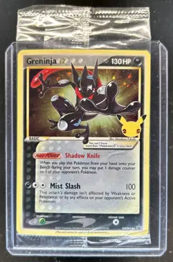 2019-2023 Pokemon SWSH Black Star Promos Greninja #SWSH144 - Image 1