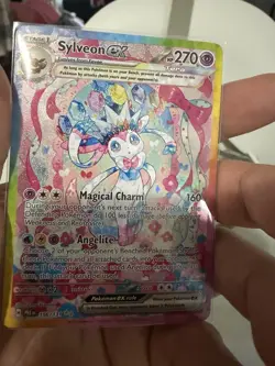 Pokemon Sylveon EX 156/131 Sv: Prismatic Evolutions Holo 270 HP Rare - Image 1