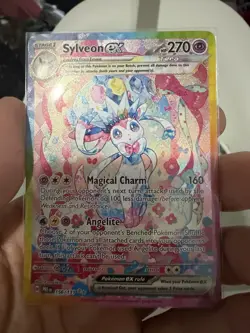 Pokemon Sylveon EX 156/131 Sv: Prismatic Evolutions Holo 270 HP Rare - Image 2