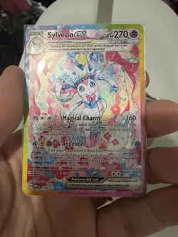 Pokemon Sylveon EX 156/131 Sv: Prismatic Evolutions Holo 270 HP Rare - Image 3