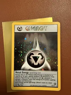 Pokemon Metal Energy 19/111 Neo Genesis Holo - LIGHT PLAY - Image 1
