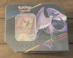 Pokemon TCG Crown Zenith Galarian Articuno Tin Factory Sealed - READ DESC. - Image 1