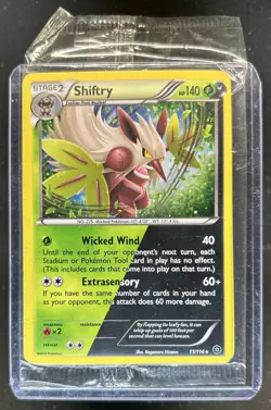 2016 Pokemon XY Steam Siege Shiftry Promos Holo #11/114 - Image 1