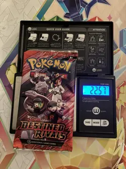 (VERY HEAVY) 22.57g Pokemon TCG Destined Rivals Booster Pack (SEALED)✅ - Image 1
