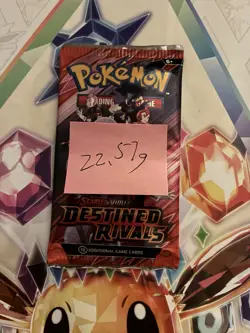 (VERY HEAVY) 22.57g Pokemon TCG Destined Rivals Booster Pack (SEALED)✅ - Image 2