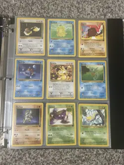 Pokemon TCG Binder Lot VTG-Mid Team Rocket/EX Aqua Magma/Diamond & Pearl - Image 1