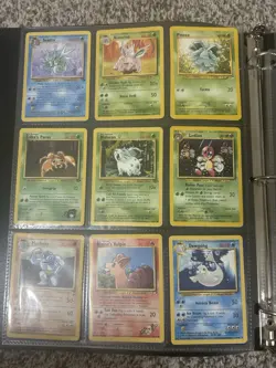 Pokemon TCG Binder Lot VTG-Mid Team Rocket/EX Aqua Magma/Diamond & Pearl - Image 2
