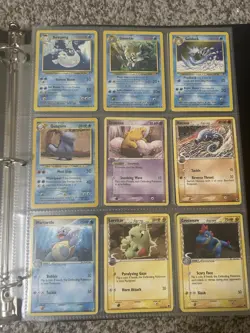Pokemon TCG Binder Lot VTG-Mid Team Rocket/EX Aqua Magma/Diamond & Pearl - Image 3