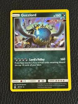 Guzzlord Holo Rare Reverse Holo SM - Forbidden Light 80/131 Pokemon TCG - Image 1